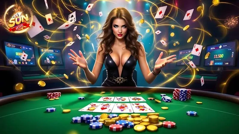 Kho sản phẩm giải trí hấp dẫn tại sảnh game bài Sunwin